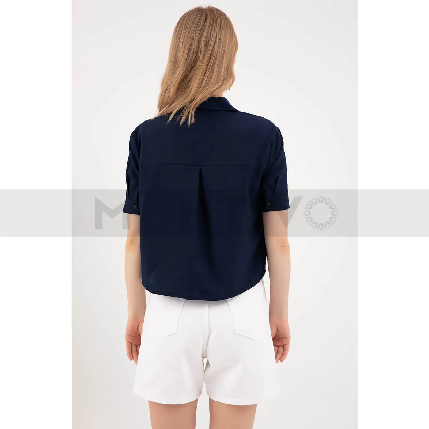 Blue Short Sleeve Shirt