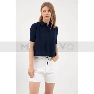 Blue Short Sleeve Shirt