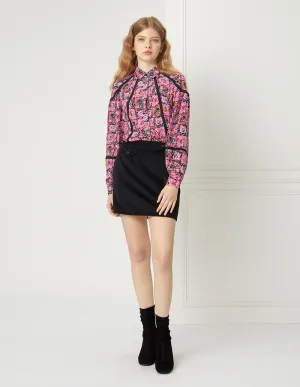 BORA AKSU SIDE ZIP-UP MINI SKIRT