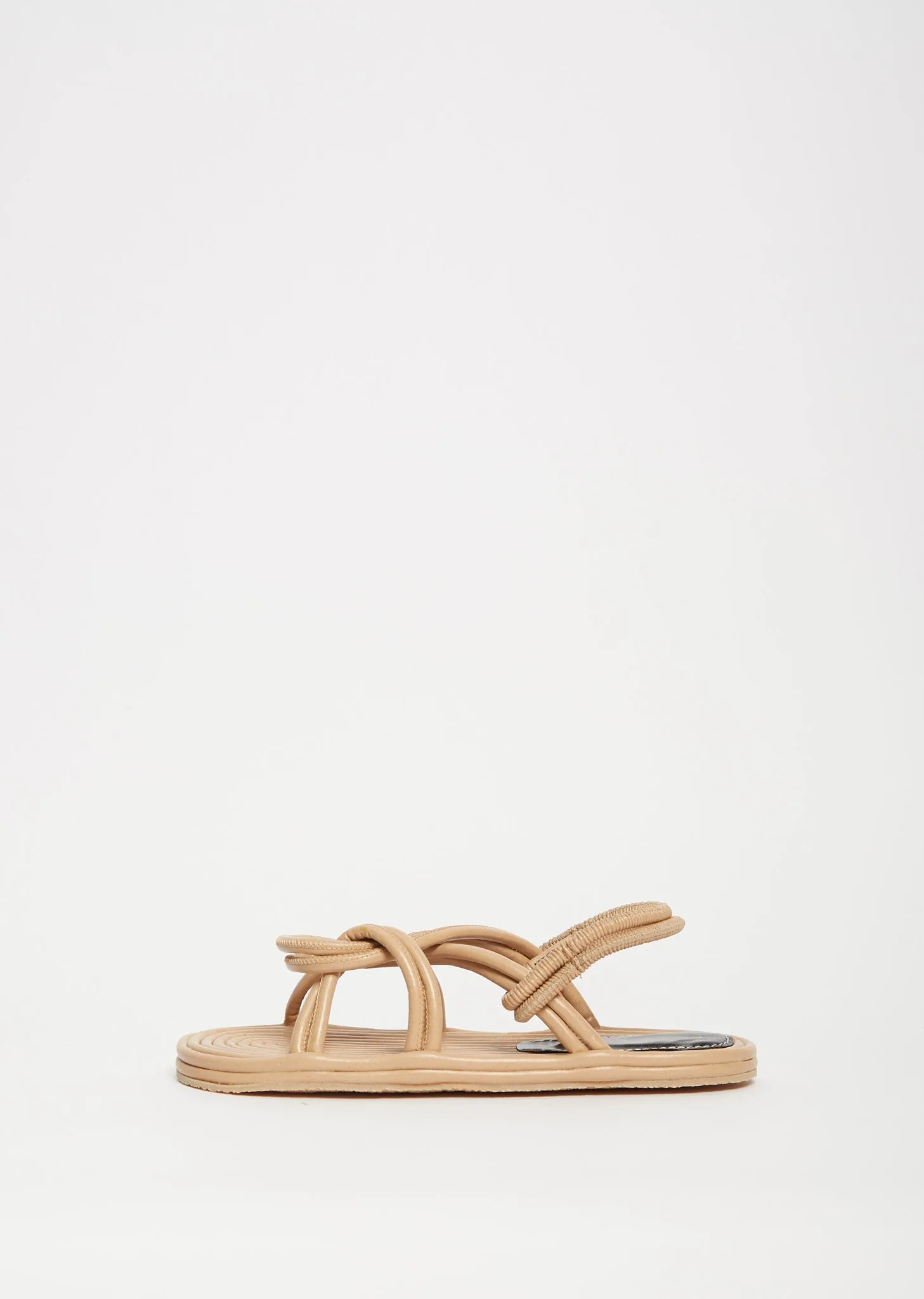 Cable Sandals — Khaky