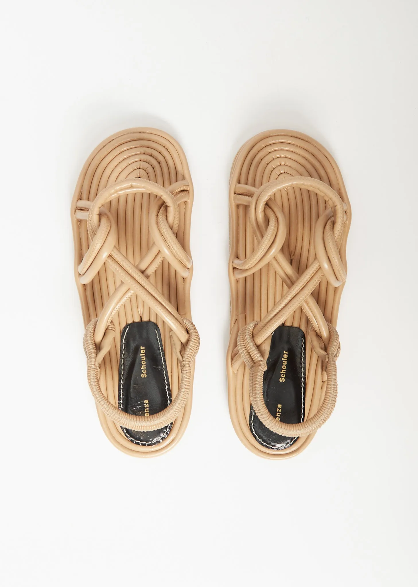 Cable Sandals — Khaky