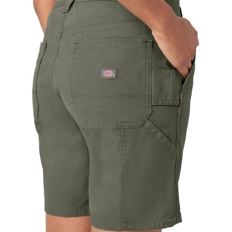 Dickies Women's 7 Inch Duck Carpenter Shorts