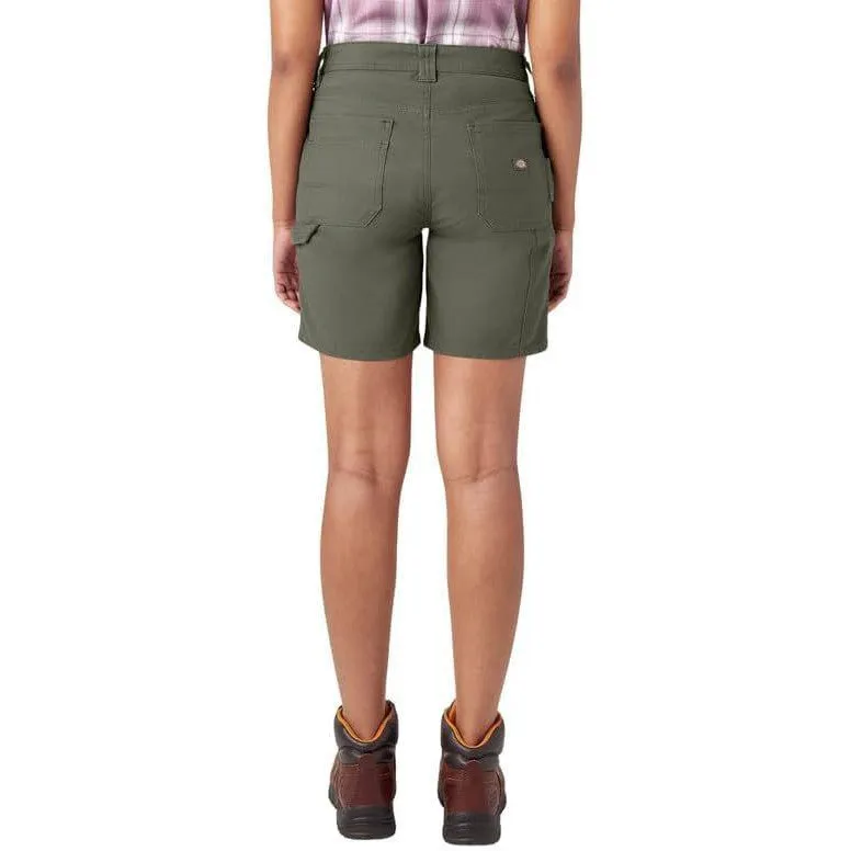 Dickies Women's 7 Inch Duck Carpenter Shorts