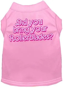 Did You Bring Your Roller Blades? Screen Print Shirt in Many Colors