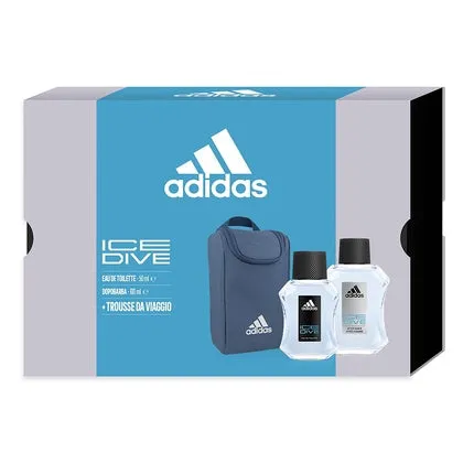 Gift set Adidas Natural Vitality for women, eau de toilette, 30 ml, shower gel 250 ml, with travel bag