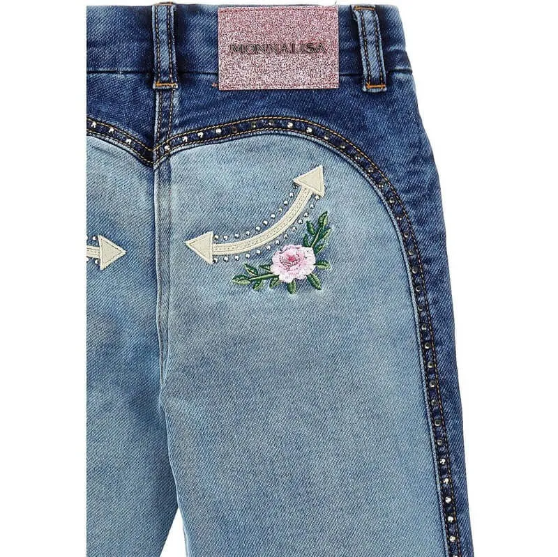 Girls Star Denim Minnie Mouse Jeans