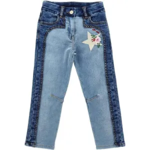 Girls Star Denim Minnie Mouse Jeans