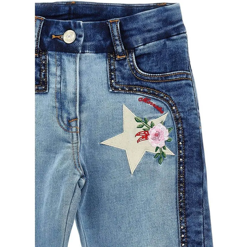 Girls Star Denim Minnie Mouse Jeans