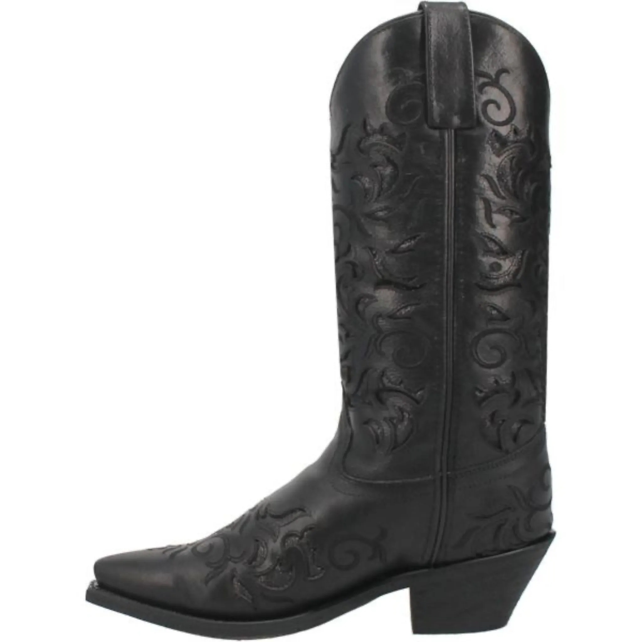 LAREDO WOMEN'S NIGHT SKY BLACK WESTERN BOOTS - 52450