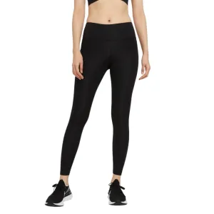 NIKE WOMEN'S EPIC FAST MID-RISE BLACK RUNNING TIGHTS