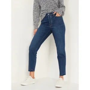 ON Button-Fly Straight Jeans