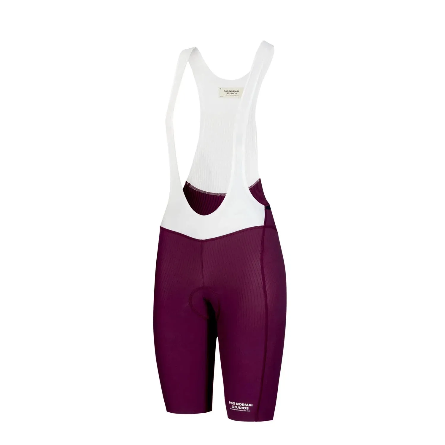 PAS NORMAL STUDIOS Solitude Women Bib Shorts 2022 - Burgundy