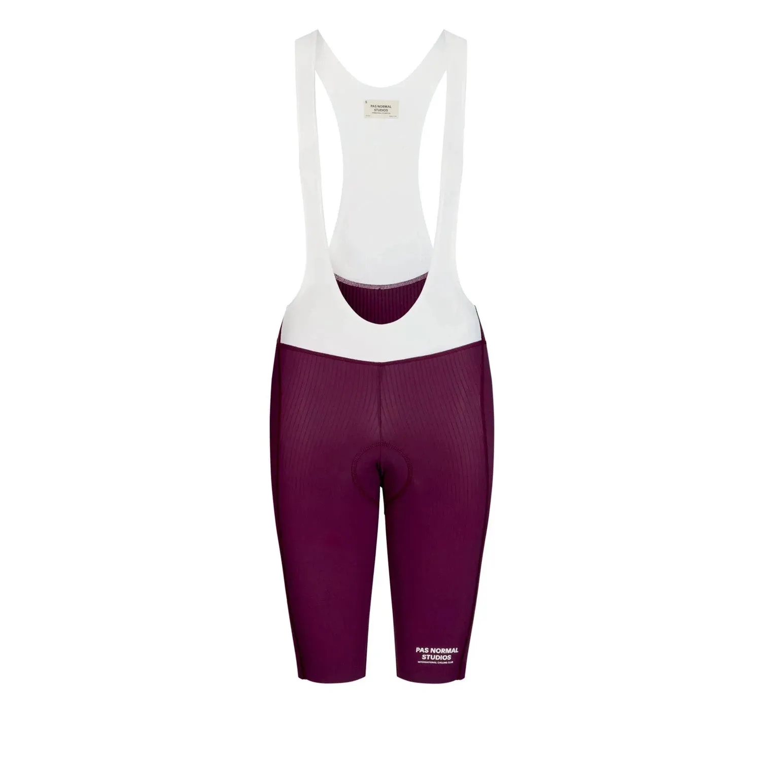 PAS NORMAL STUDIOS Solitude Women Bib Shorts 2022 - Burgundy