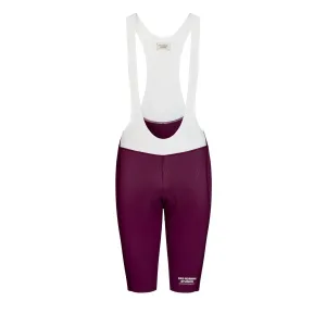 PAS NORMAL STUDIOS Solitude Women Bib Shorts 2022 - Burgundy