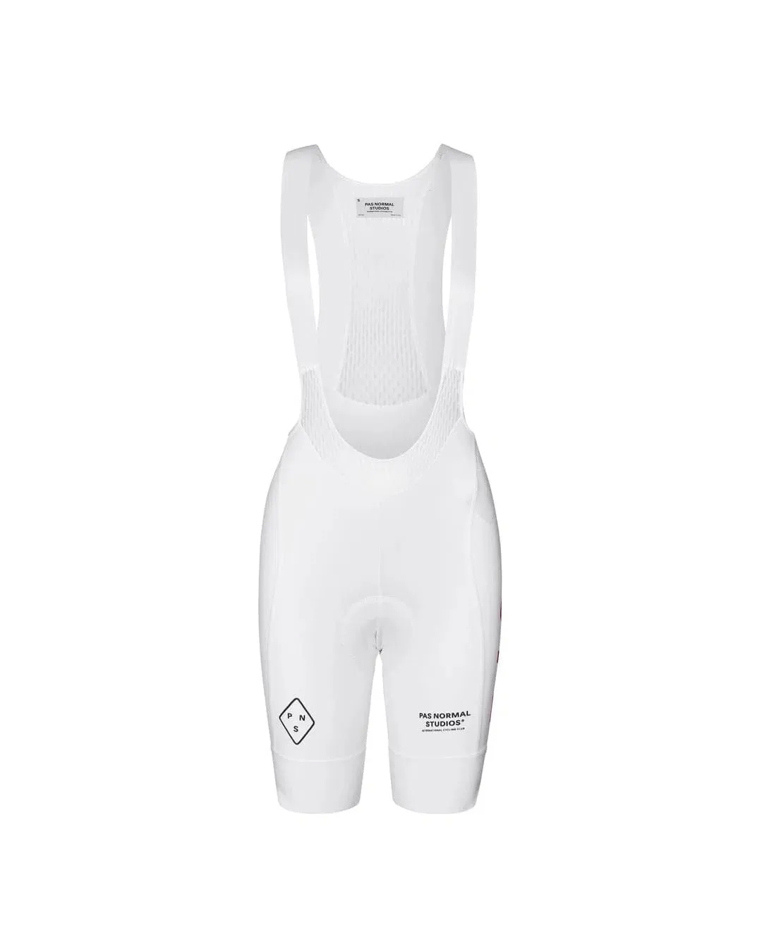 PAS NORMAL STUDIOS TKO Women Bib Shorts 2022 - White