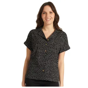 Polka Dot Blouse - Black & White