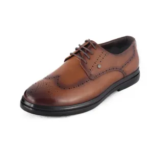 "MEN'S  Casual Shoes / action leather/ honey" -8284