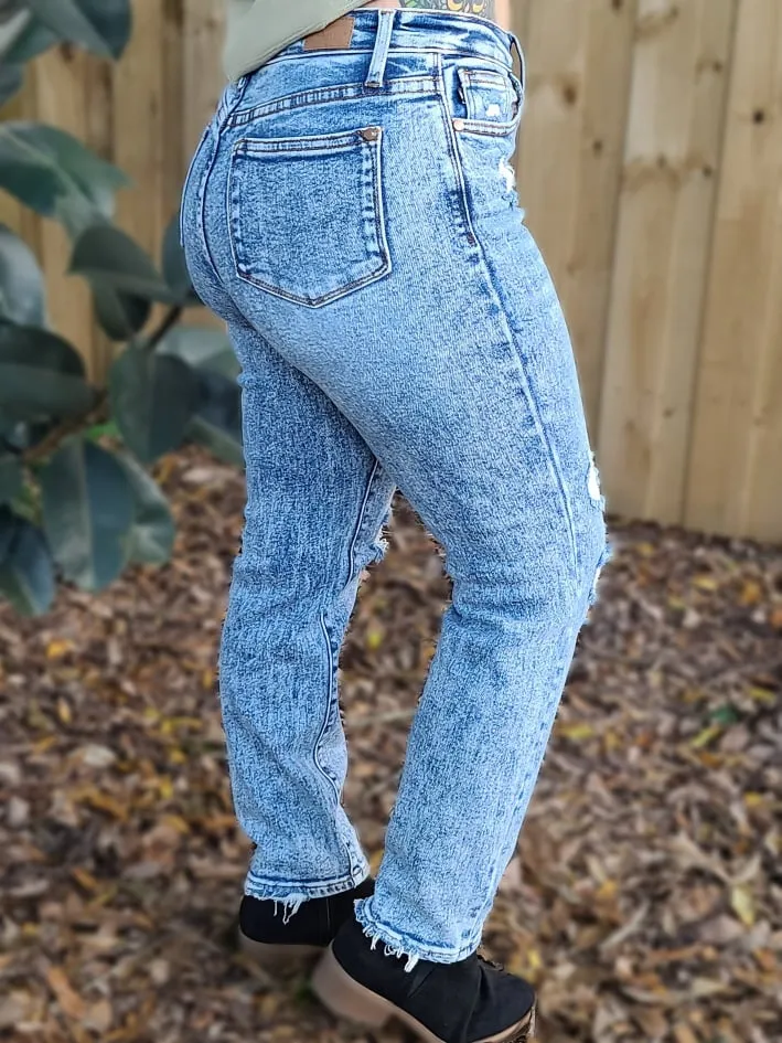 Rock n Roll Denim Boyfriend Jeans