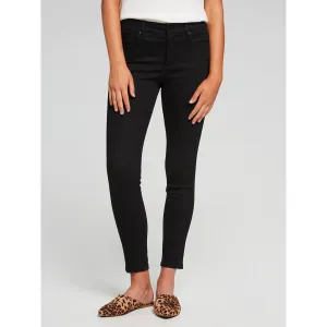 Shaping High Rise Skinny Black Jeans