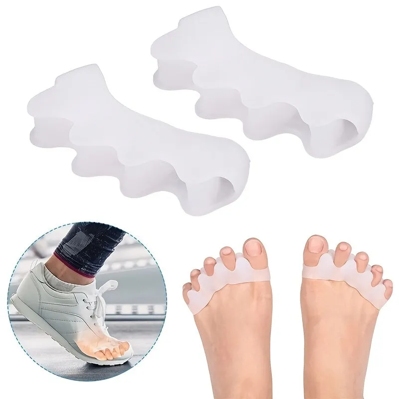 Silicone Toe Correctors Proper Alignment for Bunions  Hammertoes at Home