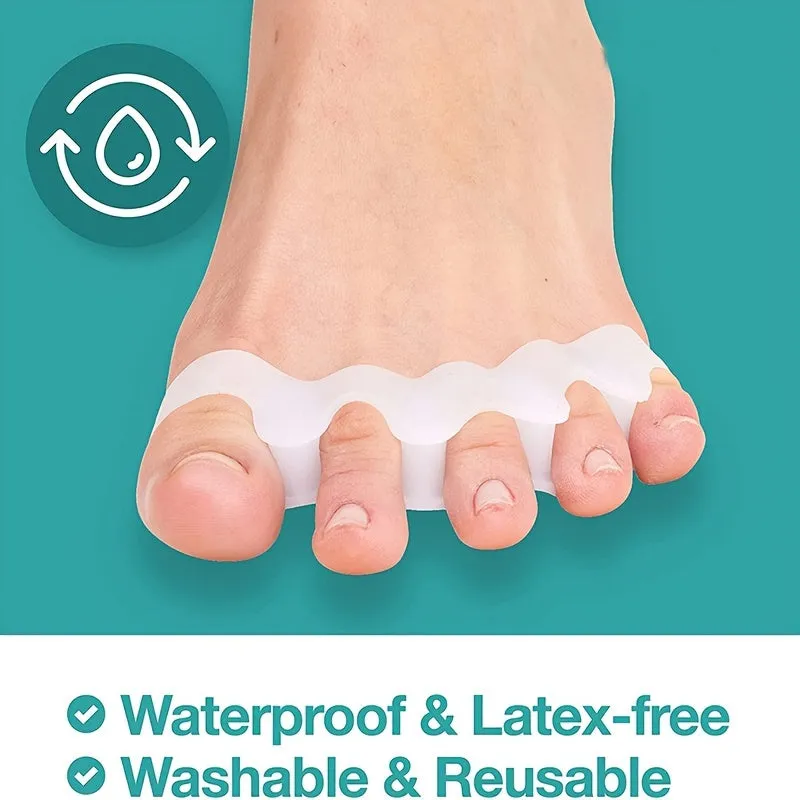 Silicone Toe Correctors Proper Alignment for Bunions  Hammertoes at Home