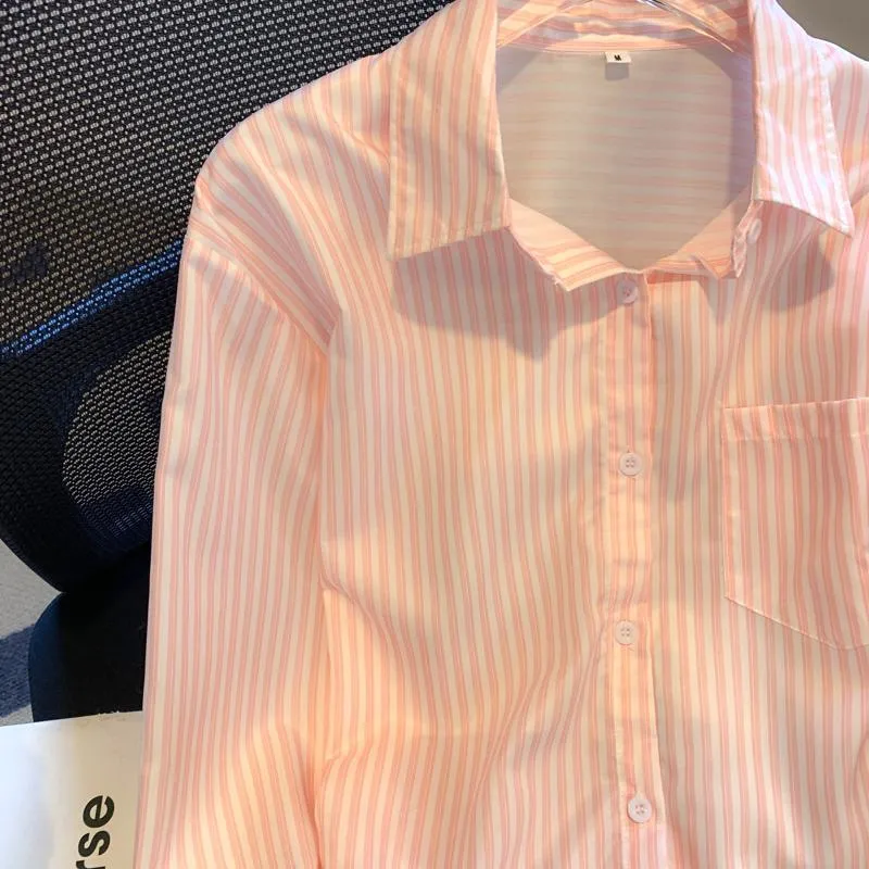 Versatile Stripe Simplicity Shirt