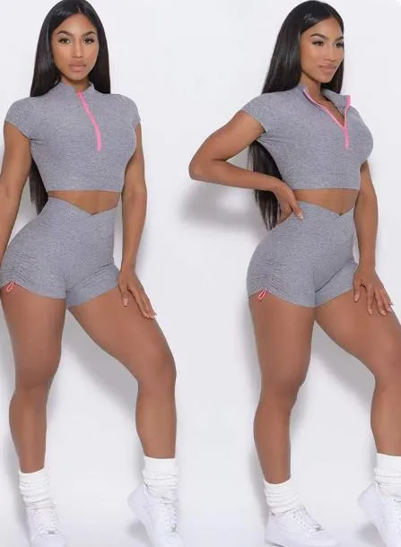 Wholesale Women Fitness 2 Two Piece Set