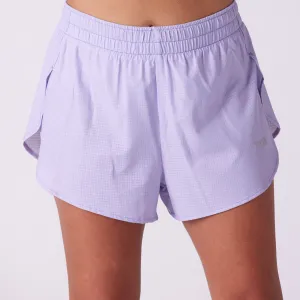 Women's AeroPro 3" Split Shorts - Lilac