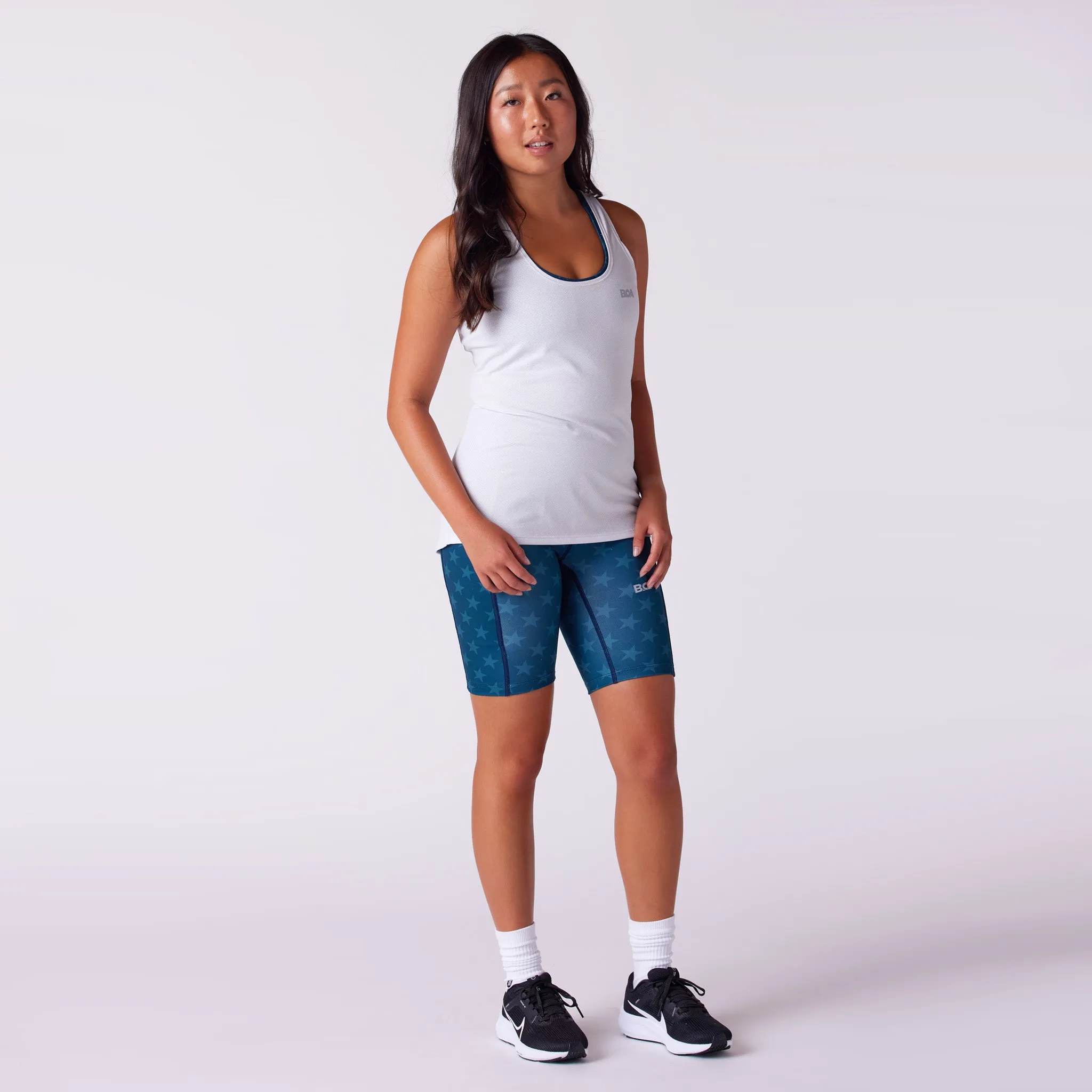 Women's Fly 8" High Rise Fit Short - Stars