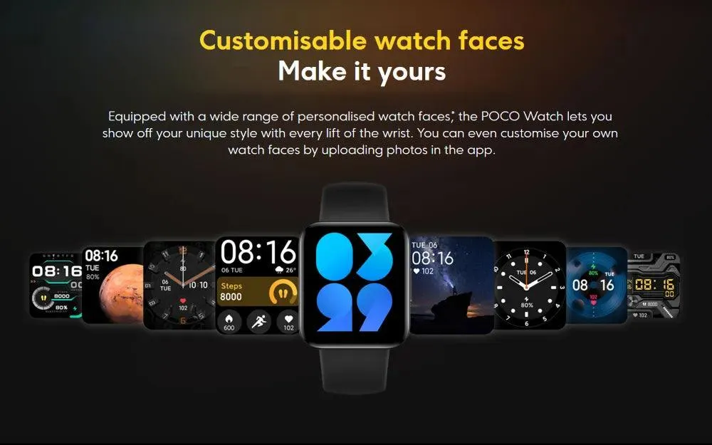 XIAOMI POCO Watch: Embrace Elegance and Connectivity