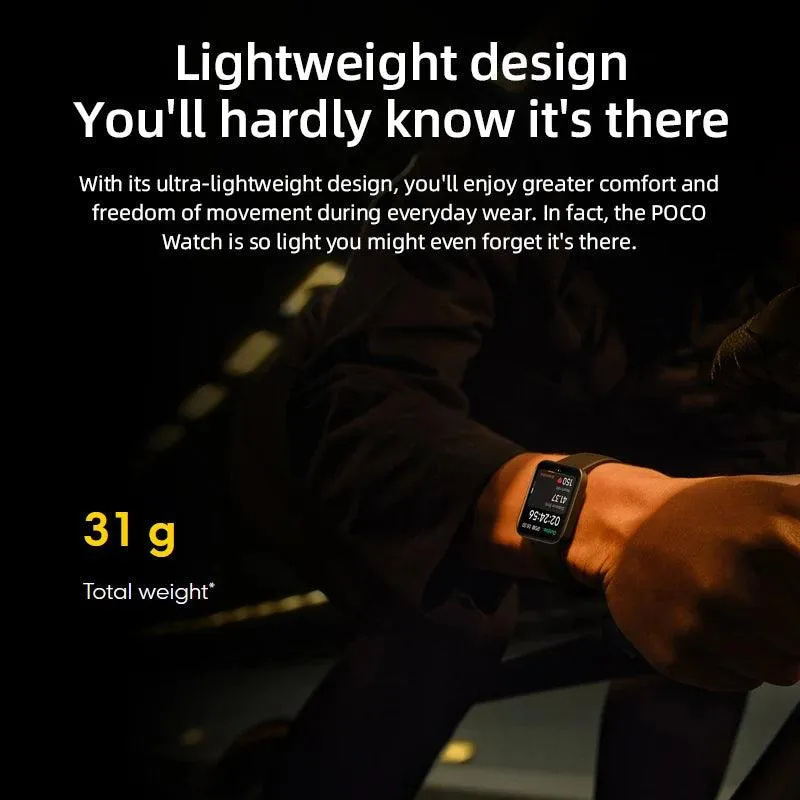 XIAOMI POCO Watch: Embrace Elegance and Connectivity