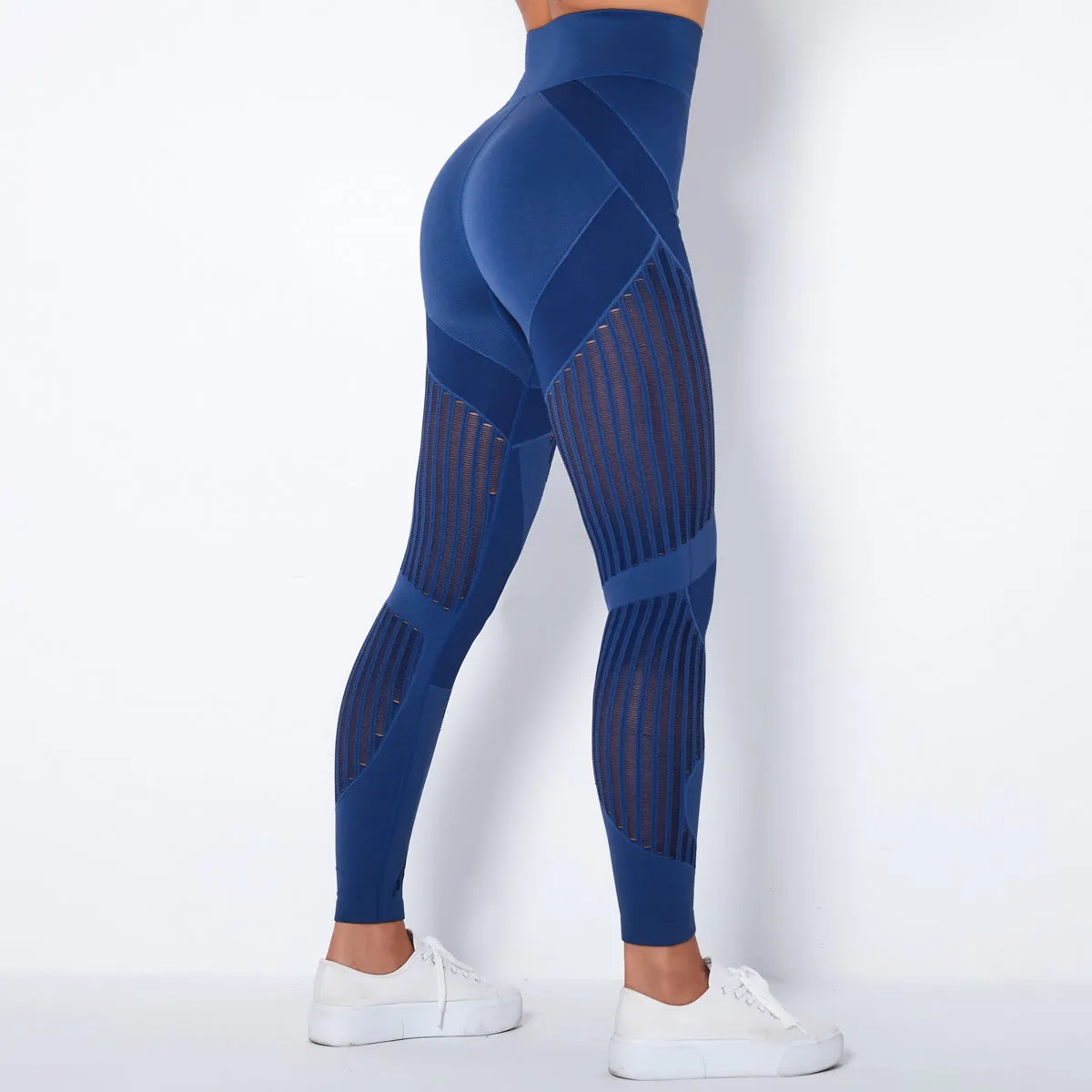 Yogadept hollow out Mesh Breathable Yoga Leggings