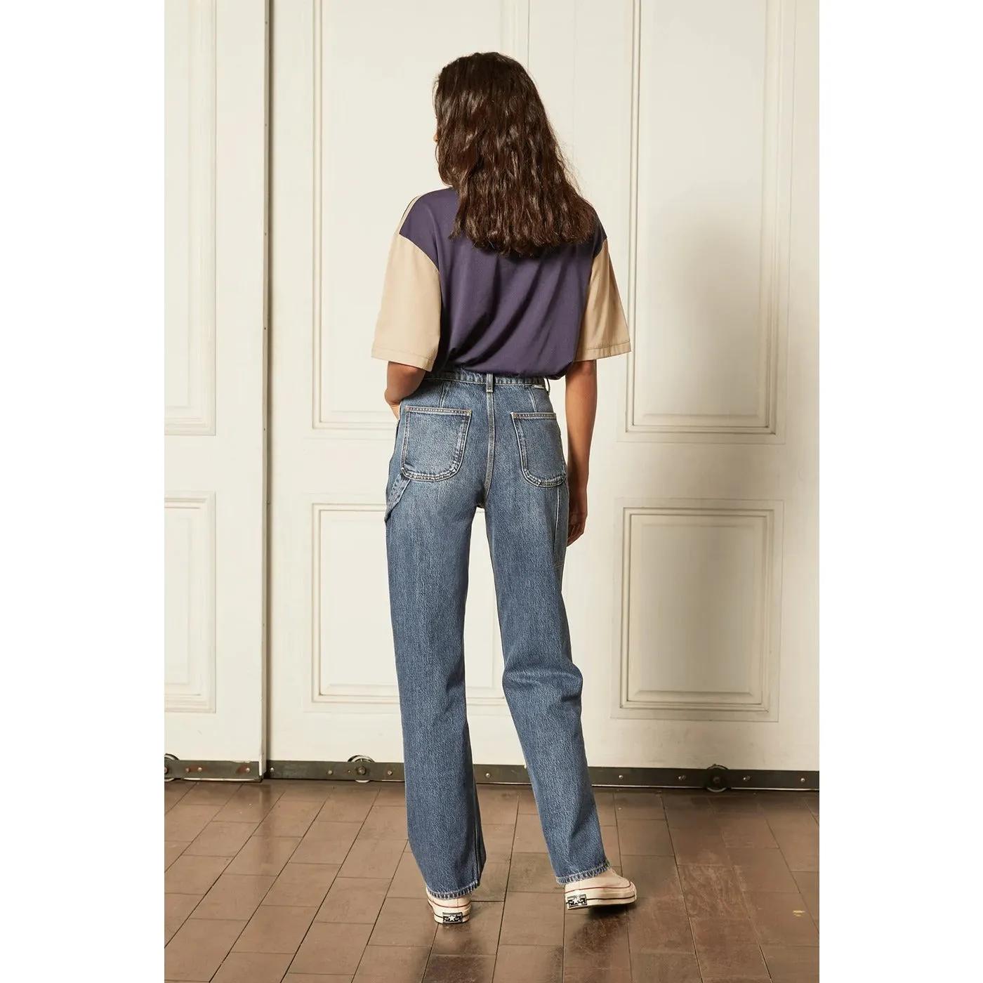 Ziggy Mid Blue Carpenter Jeans